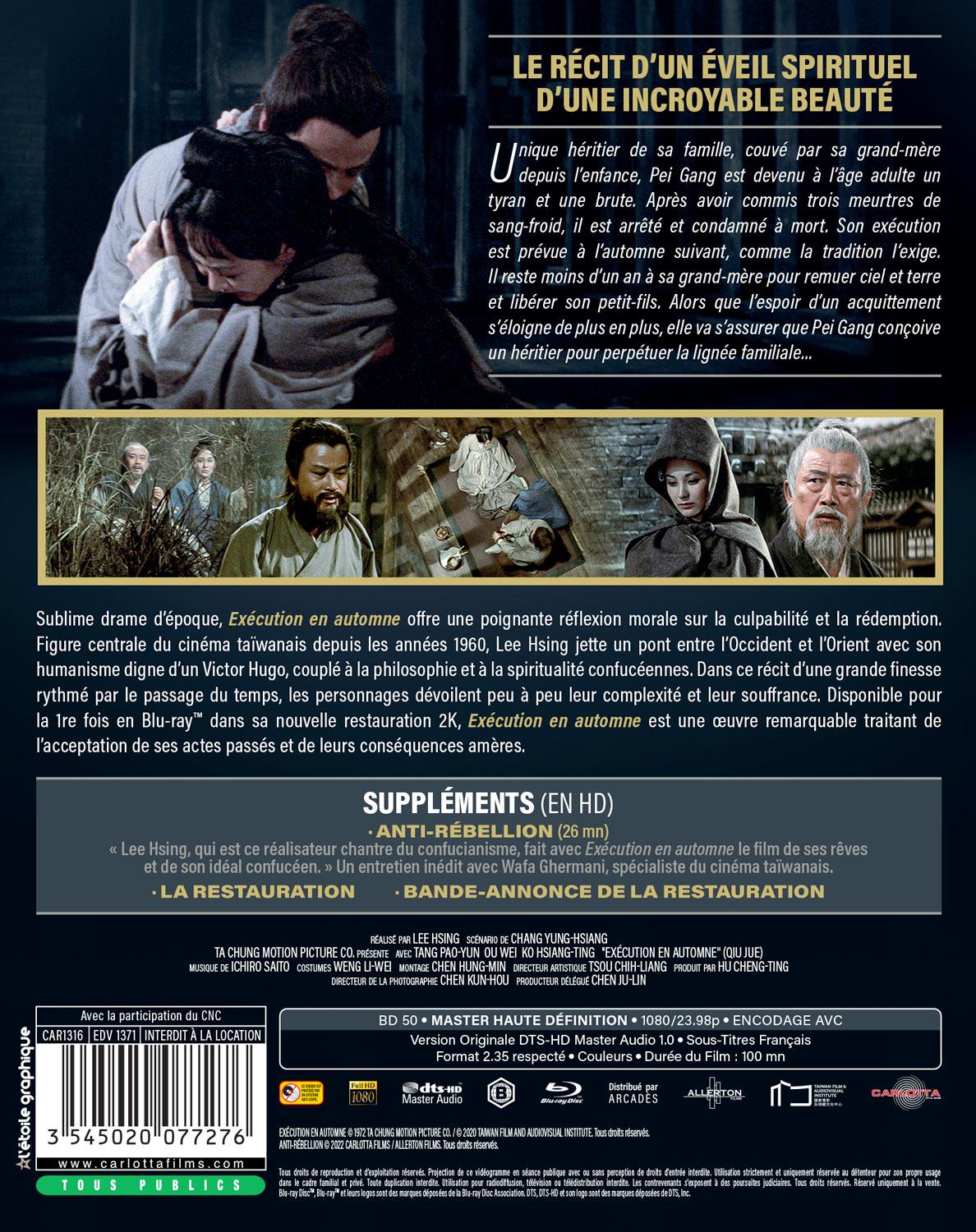 Exécution en automne [Blu-ray]