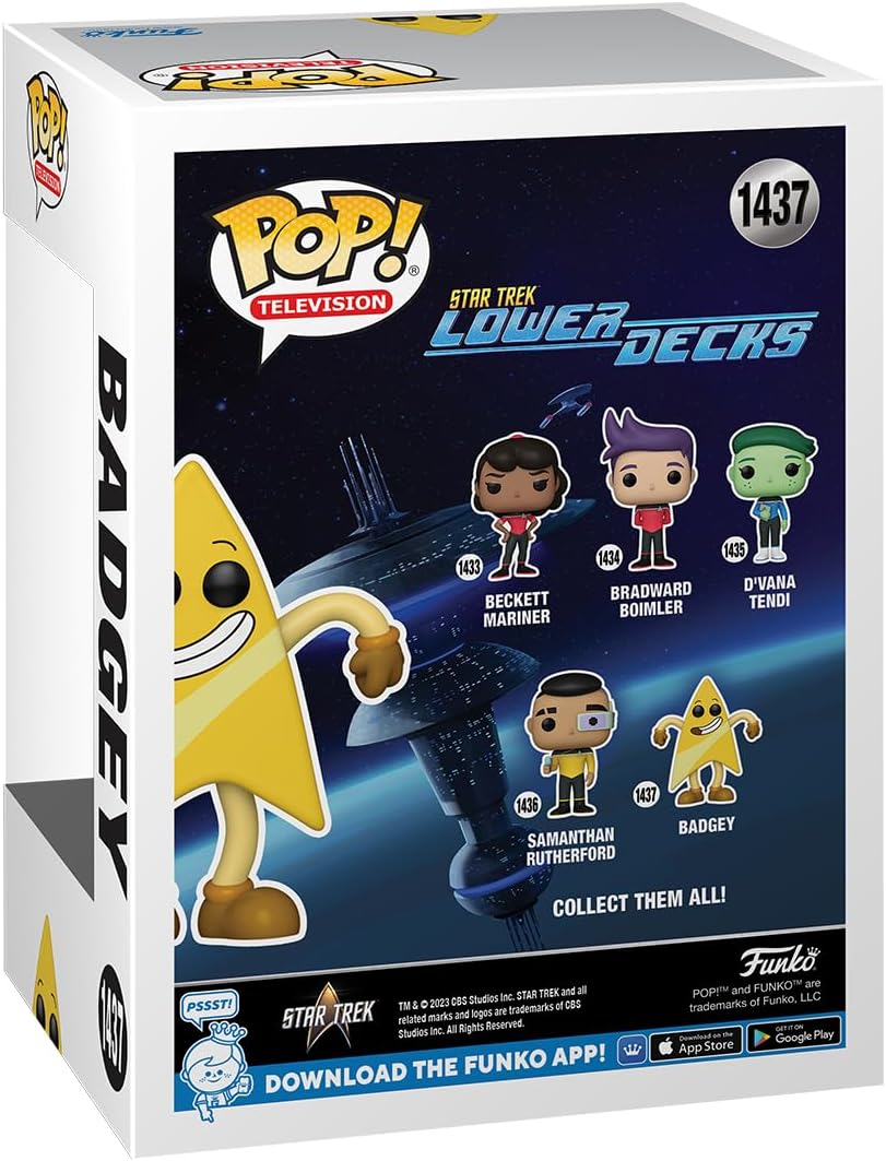 Funko Pop! TV: Star Trek Lower Decks - Badgey - flash vidéo