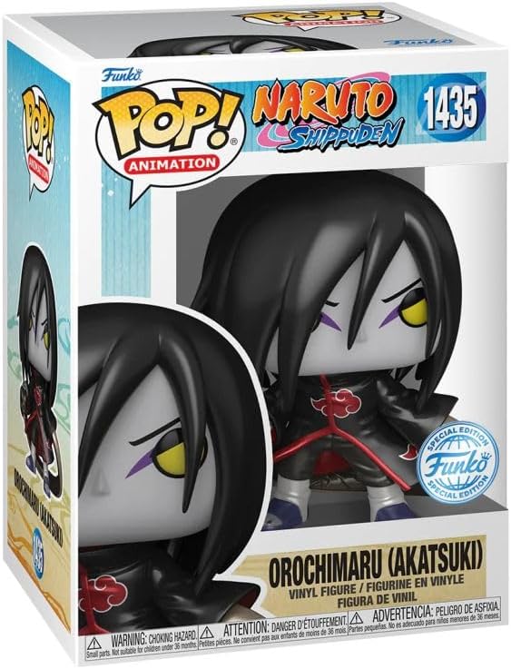 Funko Pop! Animation: Naruto Shippuden - Orochimaru (Akatsuki) (Metallic) - Special Edition - flash vidéo