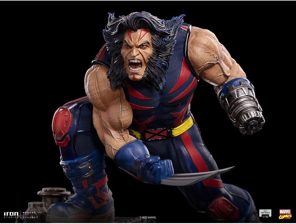 Iron Studios - BDS Arts Scale 1/10 - Marvel - X-Men: Age of Apocalypse - Weapon X Statue 18cm - flash vidéo