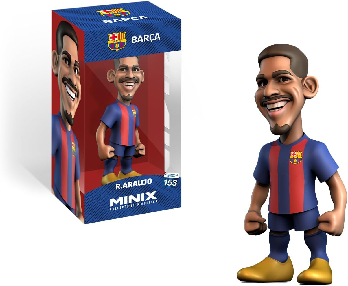 Minix - Football Stars #153 - Figurine PVC 12 cm - FC Barcelone - Araujo 4