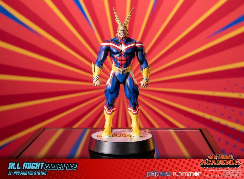 First 4 Figures - My Hero Academia - All Might Golden Age Statue Edition Standard 28cm
