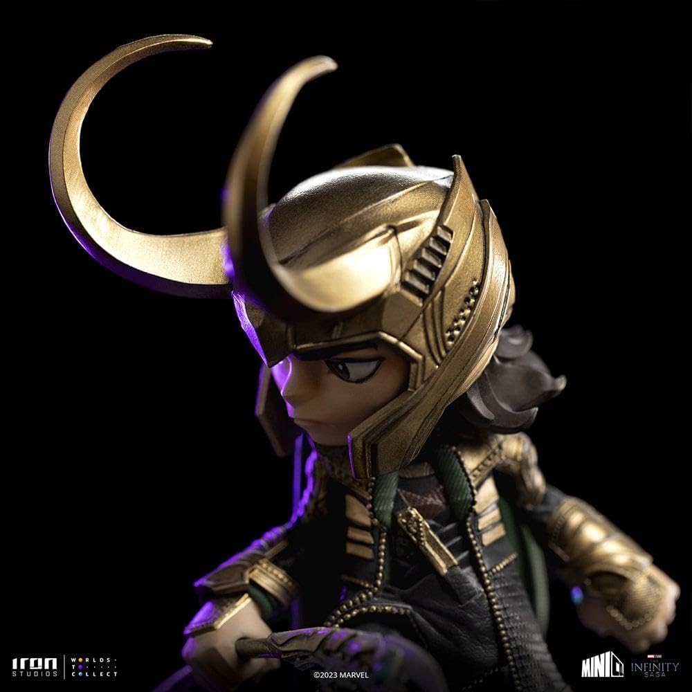 Iron Studios - MiniCo - Marvel - Avengers: The Infinity Saga - Loki Statue 15cm