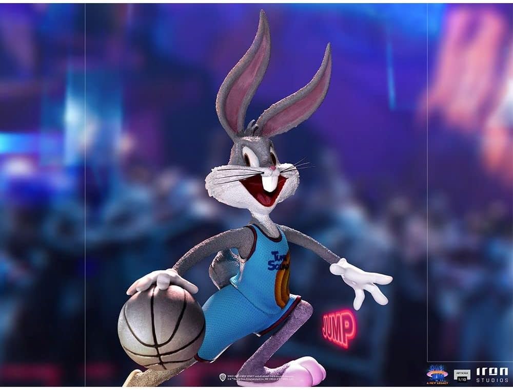 Iron Studios - Arts Scale 1/10 - Space Jam: A New Legacy - Bugs Bunny Statue 19cm - flash vidéo