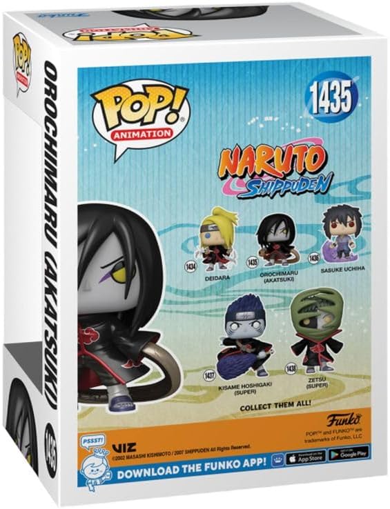 Funko Pop! Animation: Naruto Shippuden - Orochimaru (Akatsuki) (Metallic) - Special Edition - flash vidéo