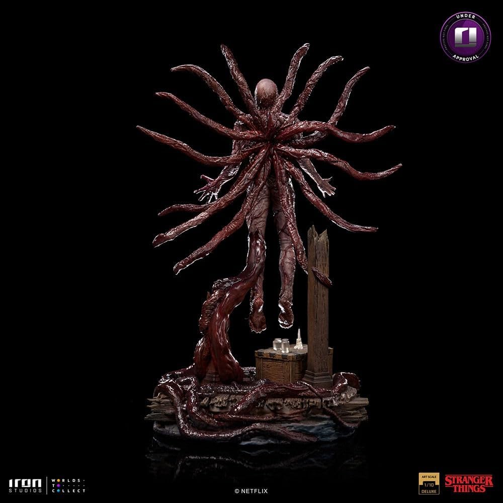 Iron Studios - Arts Scale 1/10 - Stranger Things - Vecna Statue 33cm - flash vidéo