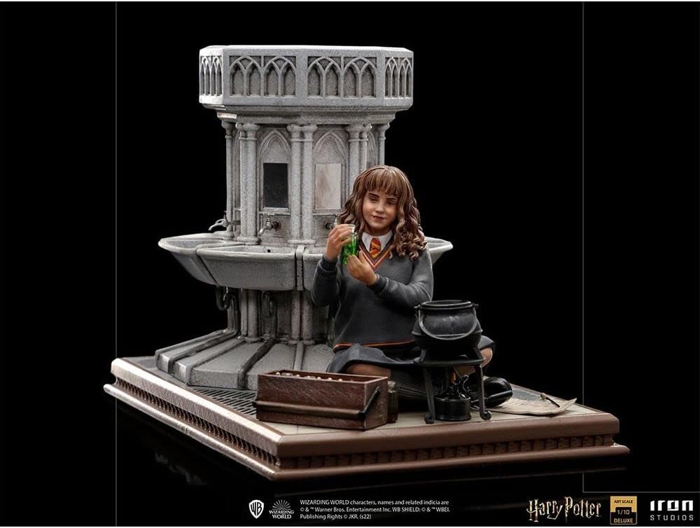 Iron Studios - Deluxe Arts Scale 1/10 - Harry Potter and the Chamber of Secrets - Hermione Granger Polyjuice Statue 14cm - flash vidéo
