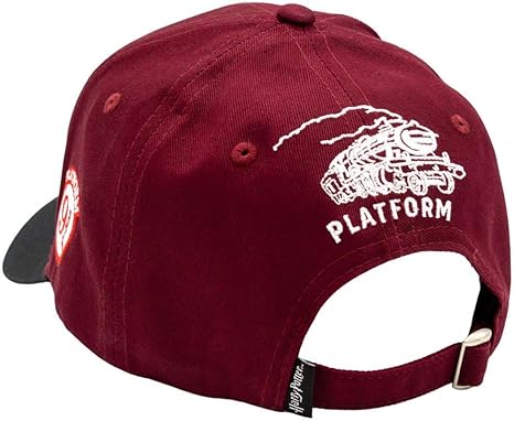 Harry Potter - Casquette de Baseball "Hogwarts Express" Bordeaux et Noir - flash vidéo