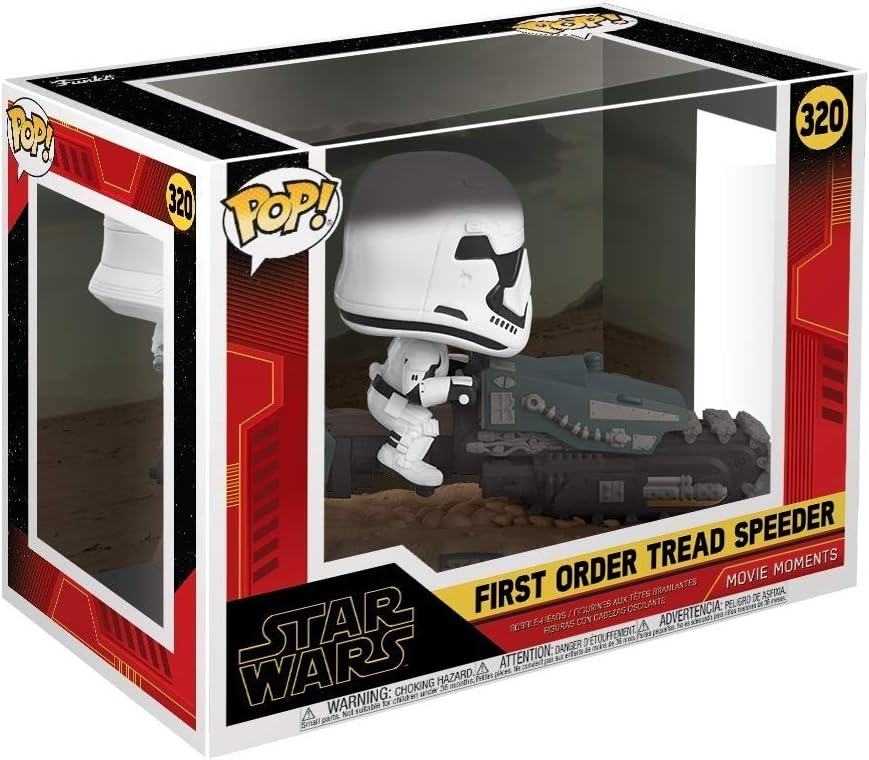 Funko POP! Movie Moment Star Wars Ep. 9 First Order Tread Speeder ENG Merchandising - flash vidéo