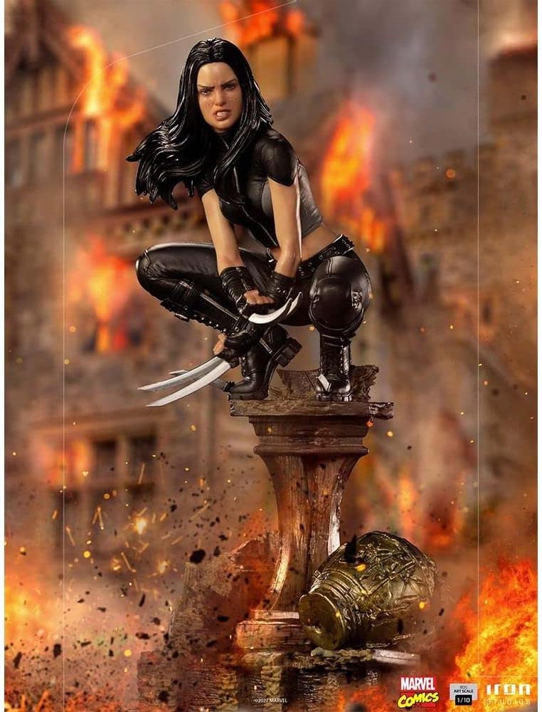 Iron Studios - Arts Scale 1/10 - Marvel - X-Men Marvel Comics - X-23 Statue 20cm - flash vidéo