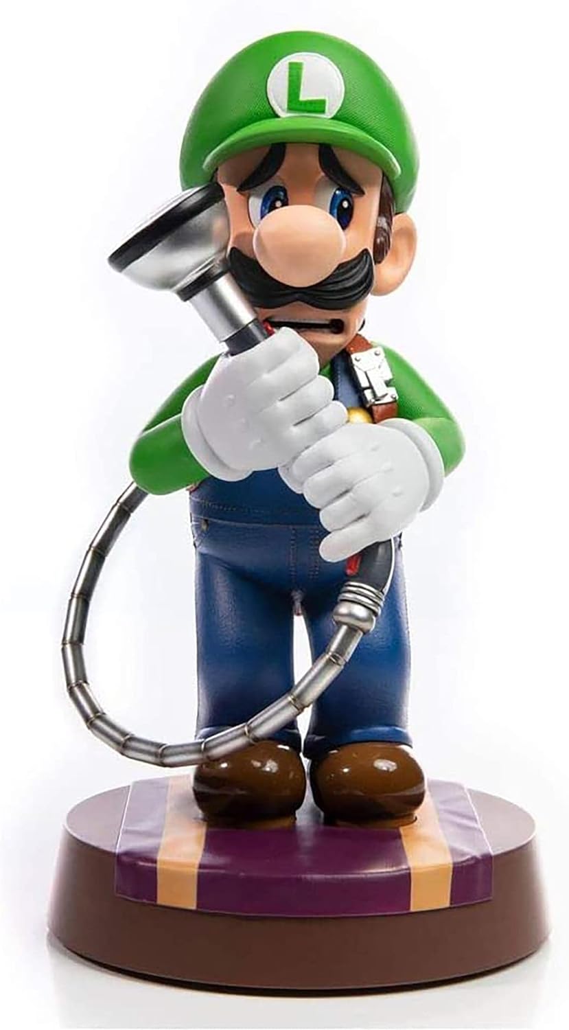 First 4 Figures - Luigi's Mansion 3 - Luigi Statue Edition Standard 25cm - flash vidéo