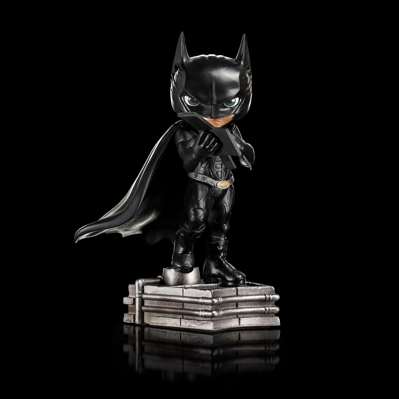 Iron Studios - MiniCo - DC Comics - Batman Forever - Batman Statue 15cm - flash vidéo