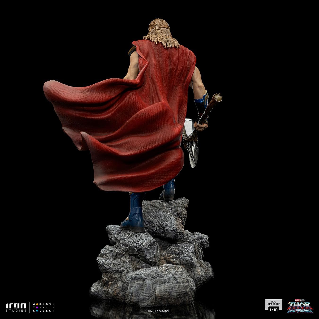 Iron Studios - BDS Arts Scale 1/10 - Marvel - Thor: Love and Thunder - Thor Statue 26cm - flash vidéo