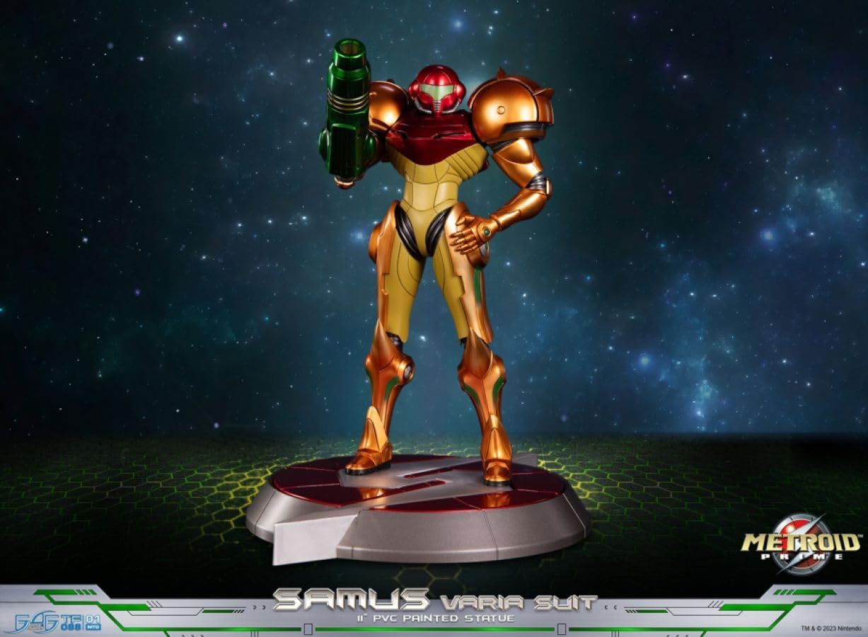First 4 Figures - Metroid Prime - Samus (Varia Suit) Statue Edition Standard 27cm