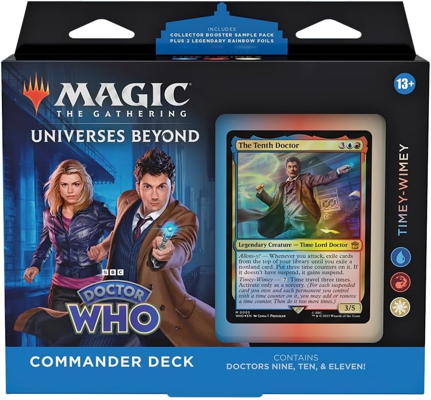 Magic: The Gathering - Doctor Who Commander Deck Assortment (4 Commander Deck) - flash vidéo