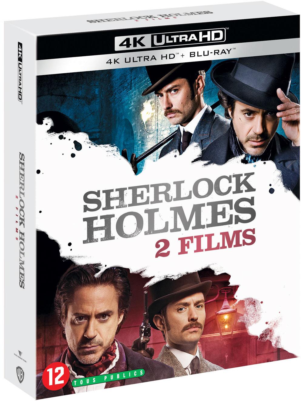 Sherlock Holmes + Sherlock Holmes 2 : Jeu d'ombres [4K Ultra HD]