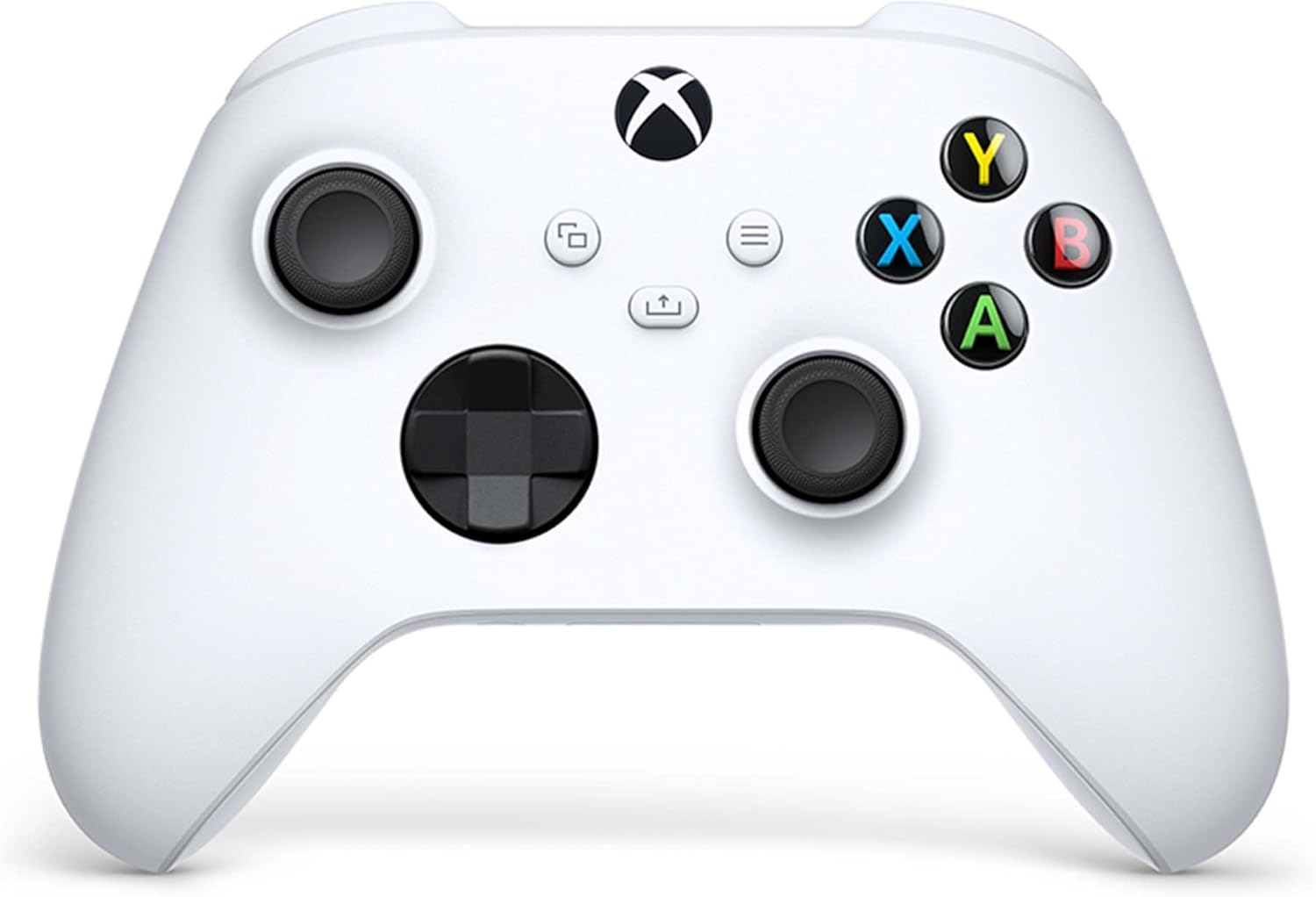 Manette sans fil Xbox Robot White pour Xbox Series X|S, Xbox One, Windows 10 et Mobile