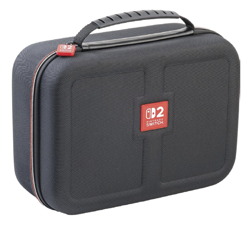 Malette de transport deluxe pour console Game Traveler noire pour Nintendo Switch 2, Switch et Switch OLED