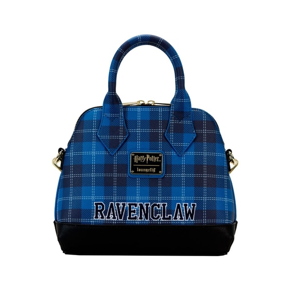Loungefly: Wizarding World - Harry Potter - Ravenclaw "Varsity" Plaid Crossbody Bag - flash vidéo