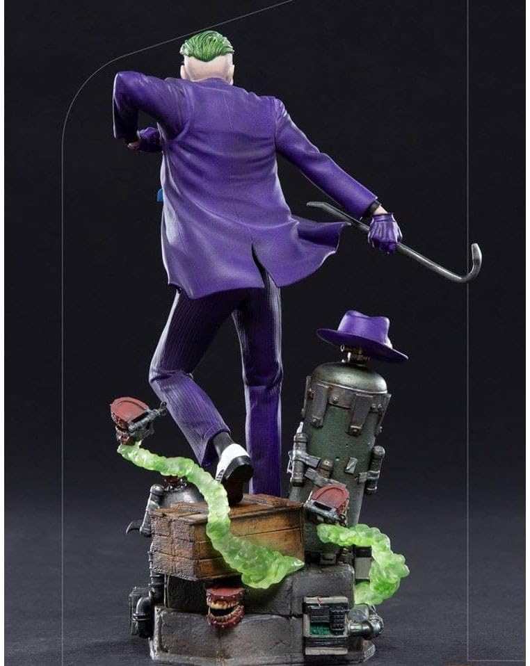 Iron Studios - Deluxe Arts Scale 1/10 - DC Comics - The Joker Statue 23cm - flash vidéo
