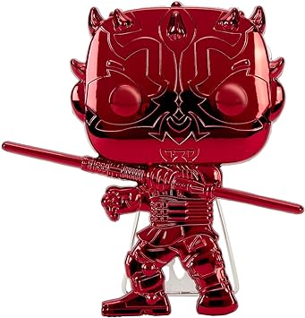 Funko Pop! Pin: Star Wars - Darth Maul (Neon) (Chance of Special Chase Edition) - flash vidéo