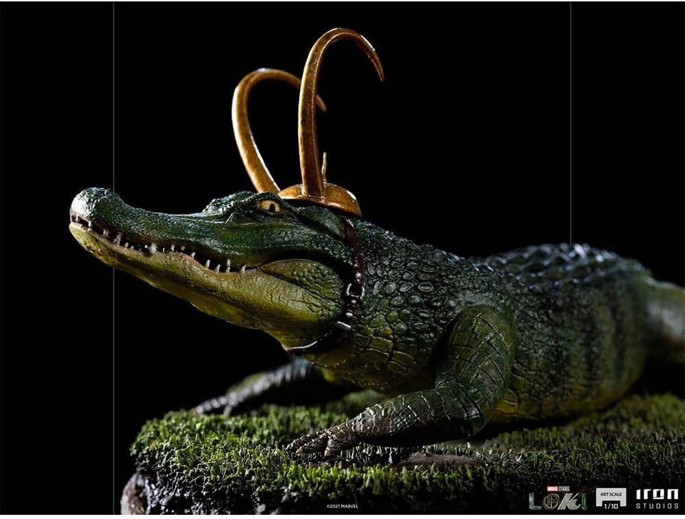 Iron Studios - Art Scale 1/10 - Loki - Alligator Loki Statue 15cm - flash vidéo
