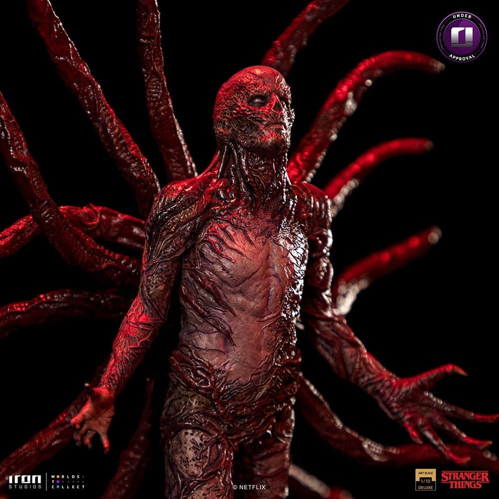 Iron Studios - Arts Scale 1/10 - Stranger Things - Vecna Statue 33cm - flash vidéo