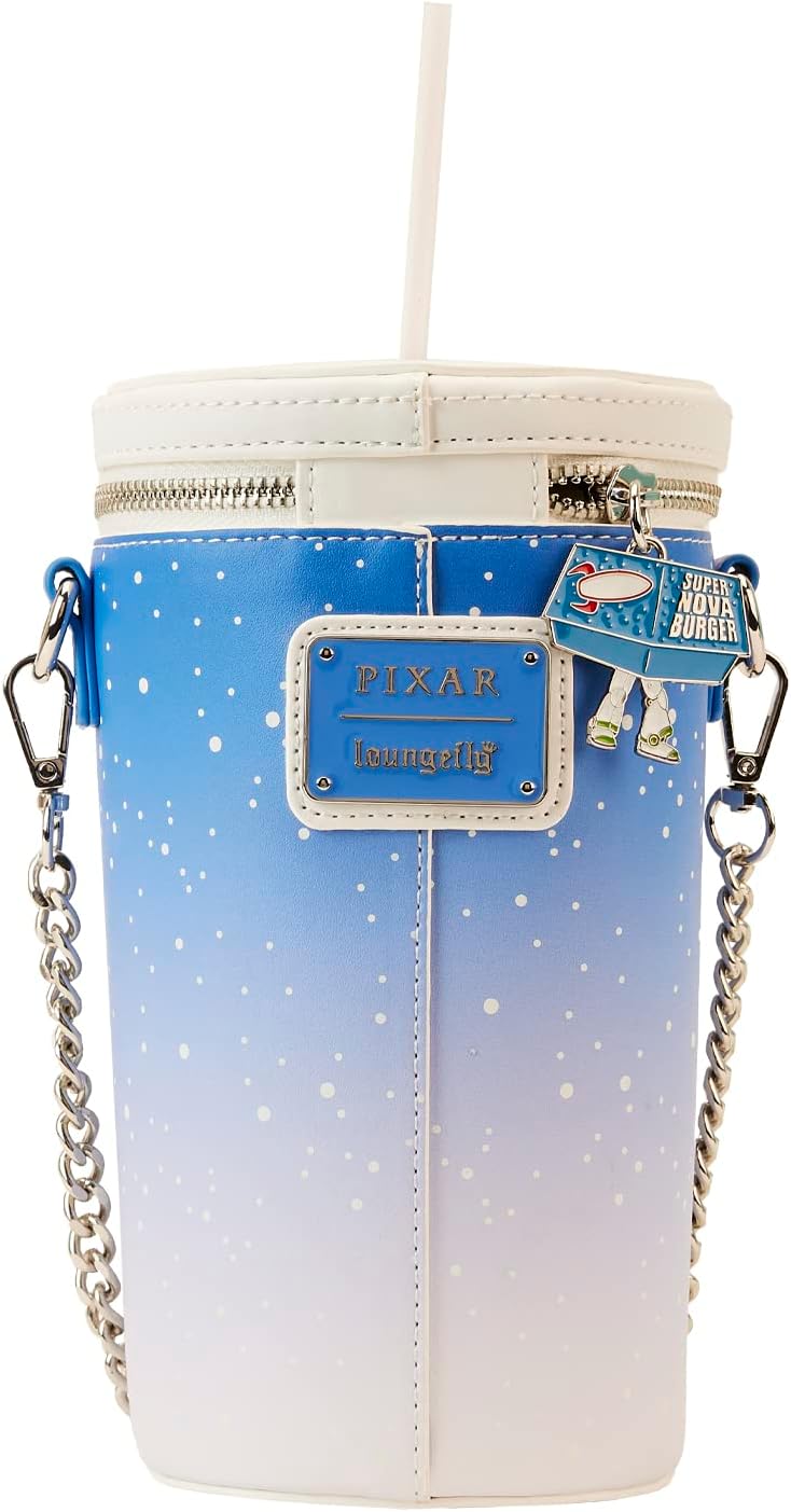 Loungefly: Pixar Toy Story - Pizza Planet Mega Gulp Cross Body Bag - flash vidéo