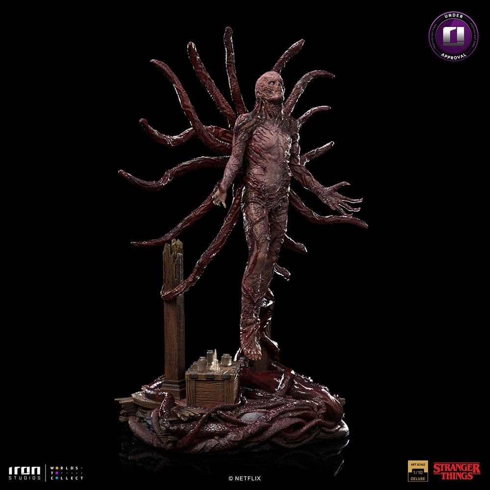 Iron Studios - Arts Scale 1/10 - Stranger Things - Vecna Statue 33cm - flash vidéo