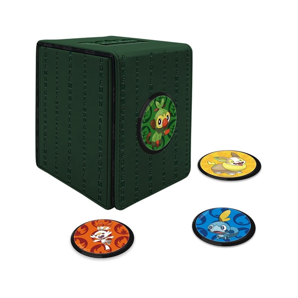 Ultra Pro - Pokémon JCC - Galar Alcove Click Deck Box - flash vidéo