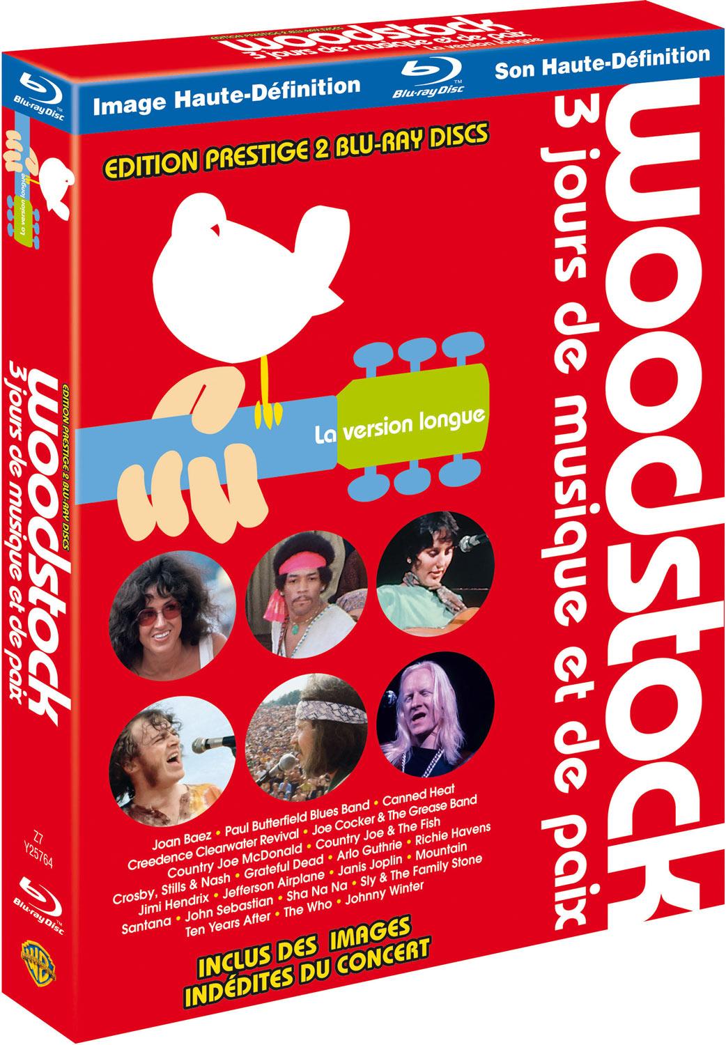 Woodstock - 3 jours de musique et de paix [Blu-ray]