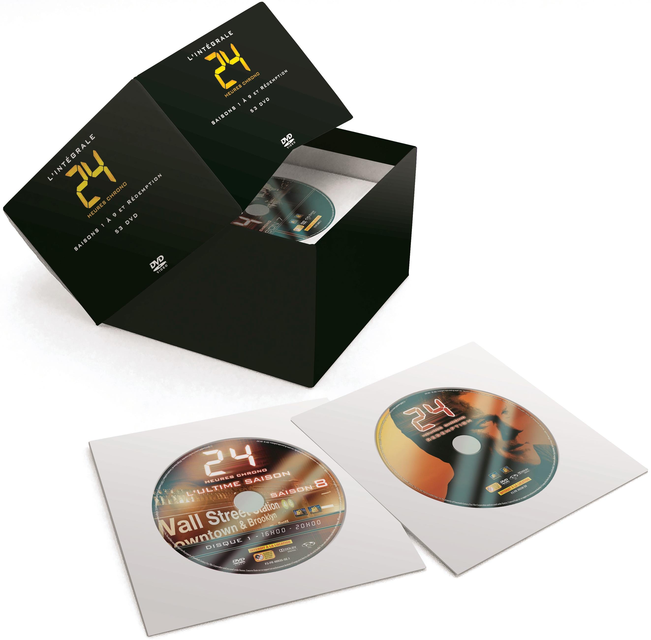 24 heures chrono - L'intégrale des 9 saisons + Redemption [DVD]