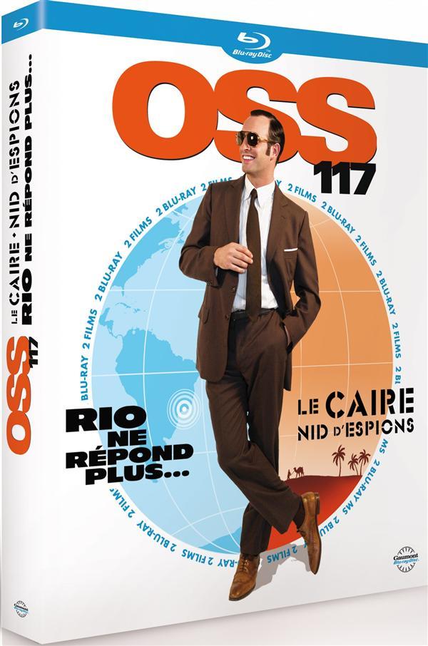 OSS 117 - Le Caire, nid d'espions + OSS 117 - Rio ne répond plus [Blu-ray]