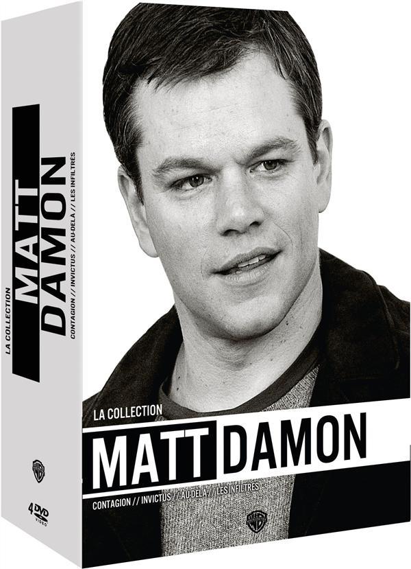 La Collection Matt Damon : Invictus + Au-delà + Les infiltrés + Contagion [DVD]