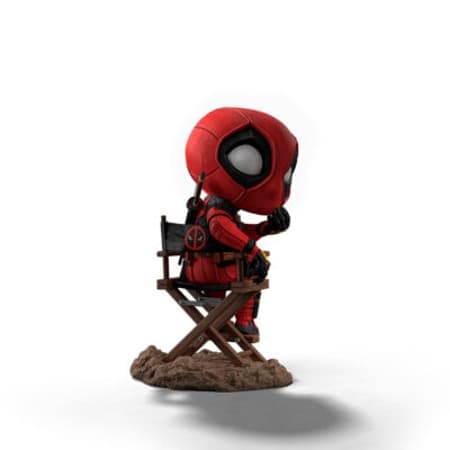 Iron Studios - MiniCo - Deadpool & Wolverine - Deadpool Statue 13cm - flash vidéo