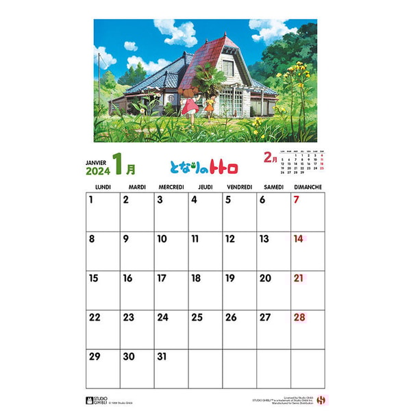 Ghibli - Mon Voisin Totoro - Calendrier Spécial Totoro 2024 - flash vidéo