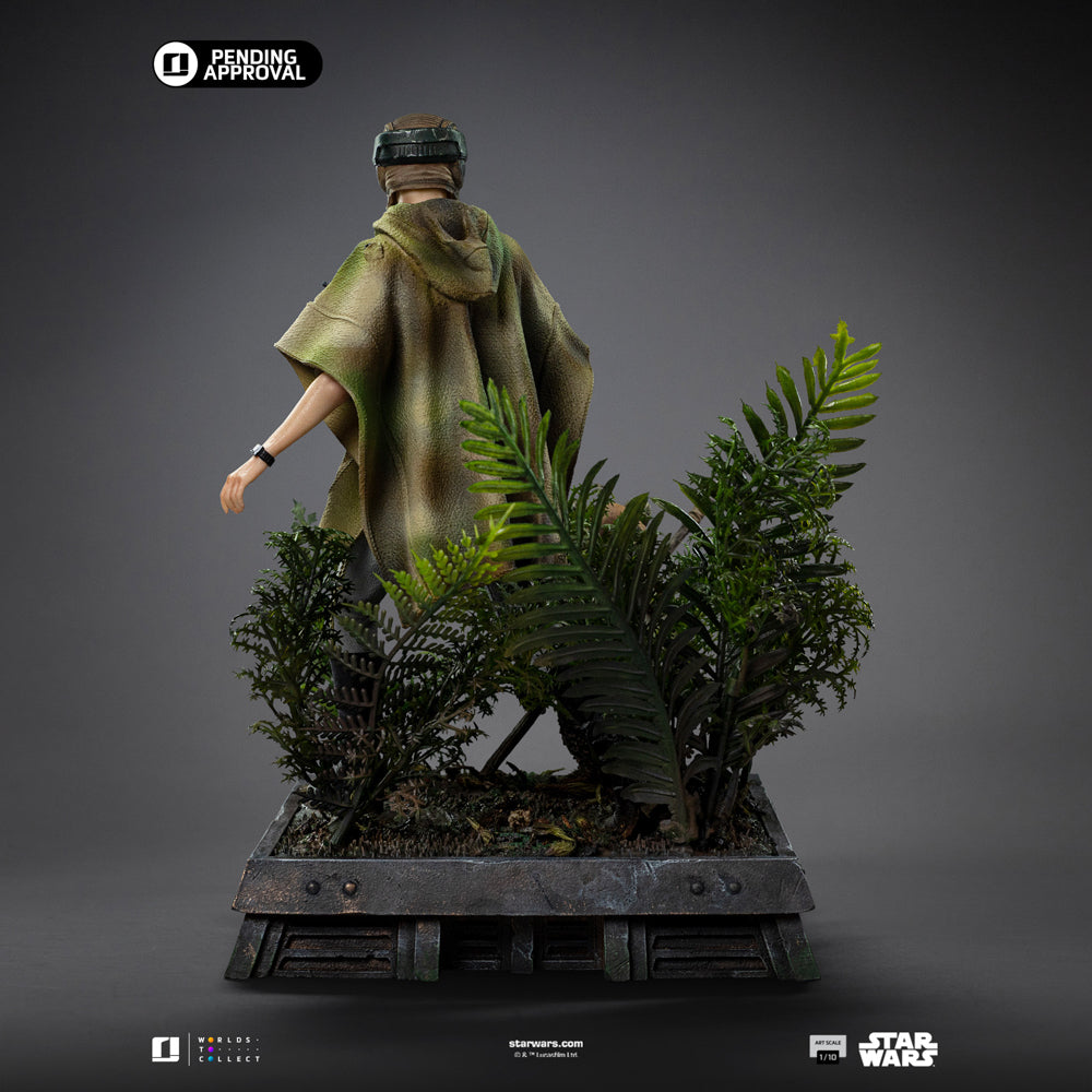 Iron Studios - Art Scale 1/10 - Star Wars : Episode VI - Le Retour du Jedi - Leia et Wicket Statue 20cm