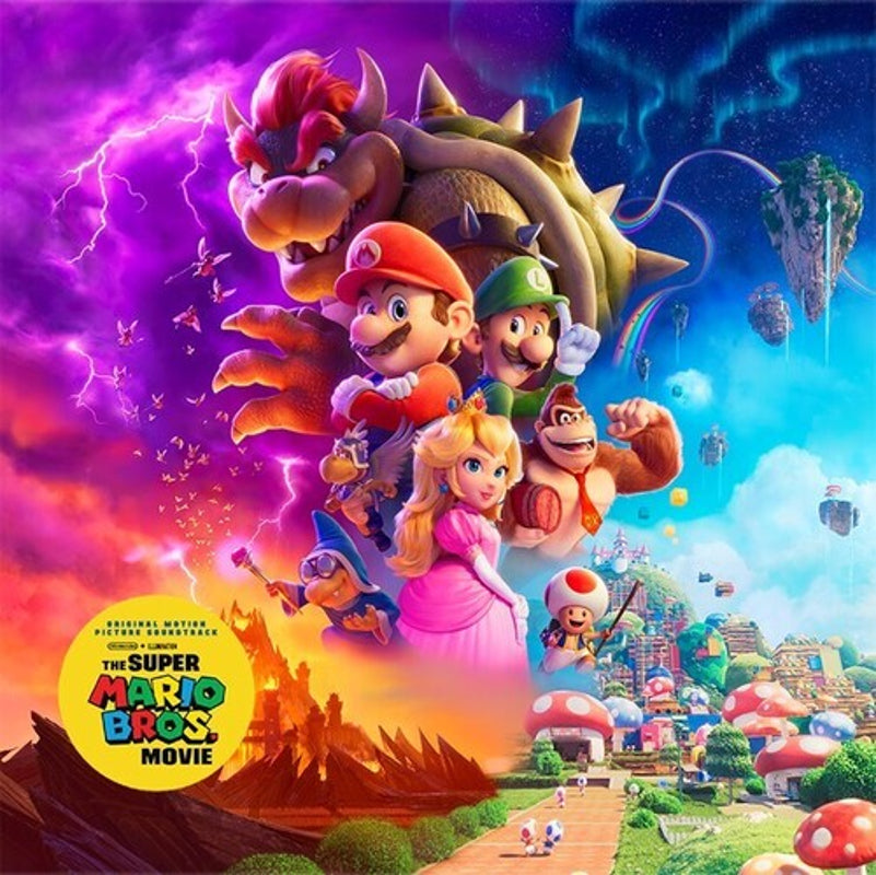 The Super Mario Bros. Movie Original Soundtrack - 2-LP Red & Green Vinyl