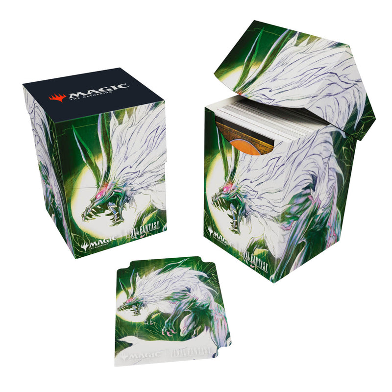Ultra Pro - Magic: The Gathering - Universes Beyond: Final Fantasy - Boîte de deck 100+ Summon: Fenrir