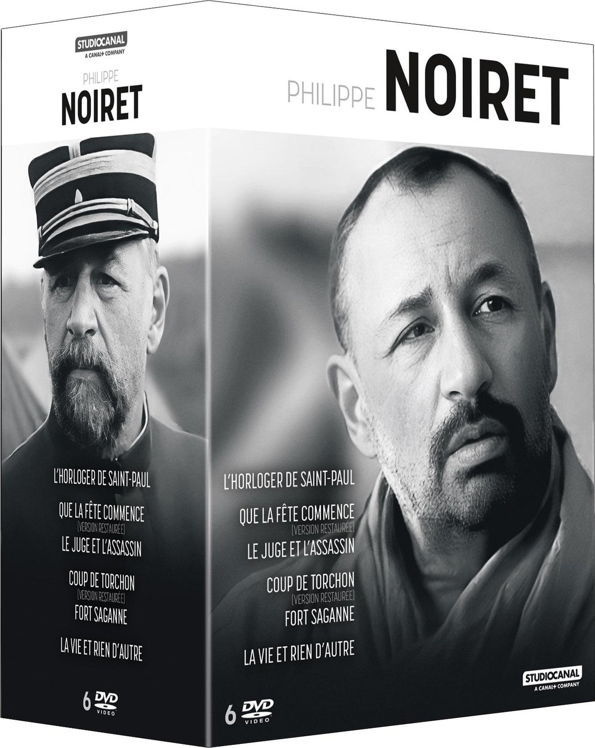 Philippe Noiret : L'Horloger de Saint-Paul + Que la fête commence + Le Juge et l'assassin + Coup de torchon + Fort Saganne + La Vie et rien d'autre [DVD]