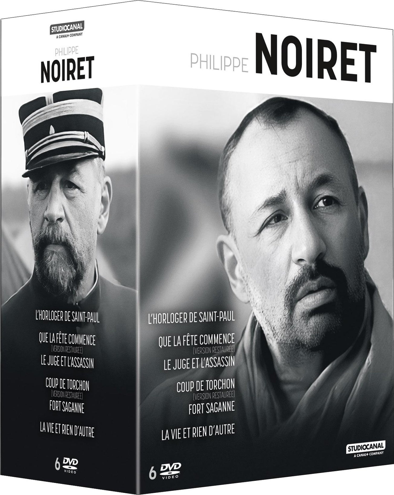 Philippe Noiret : L'Horloger de Saint-Paul + Que la fête commence + Le Juge et l'assassin + Coup de torchon + Fort Saganne + La Vie et rien d'autre [DVD]