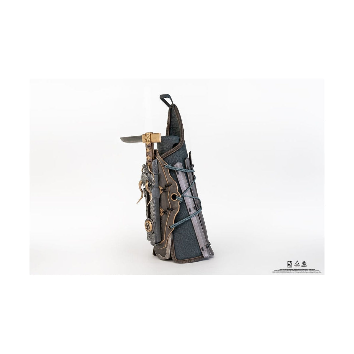 PureArts - 1:1 Scale Replica - Assassin's Creed Shadows - Réplique Lame Secrète Naoe 42cm - flash vidéo