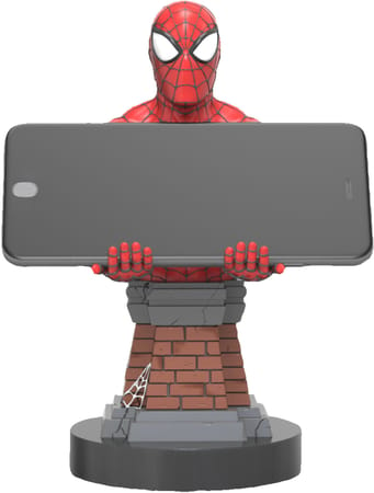 Cable Guys - Marvel - Spider-Man Buste Support Chargeur pour Téléphone et Manette
