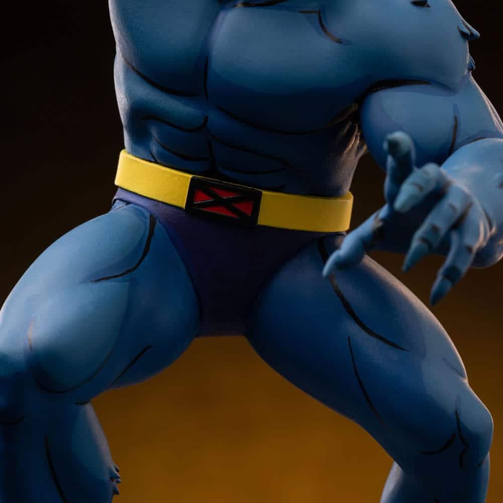 Iron Studios - BDS Art Scale 1/10 - Marvel - X-Men - Le Fauve Statue 19cm - flash vidéo