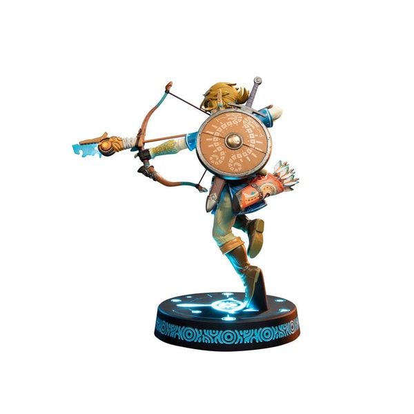 First 4 Figures - The Legend of Zelda : Breath of the Wild - Link Statue Edition Collector 25cm - flash vidéo