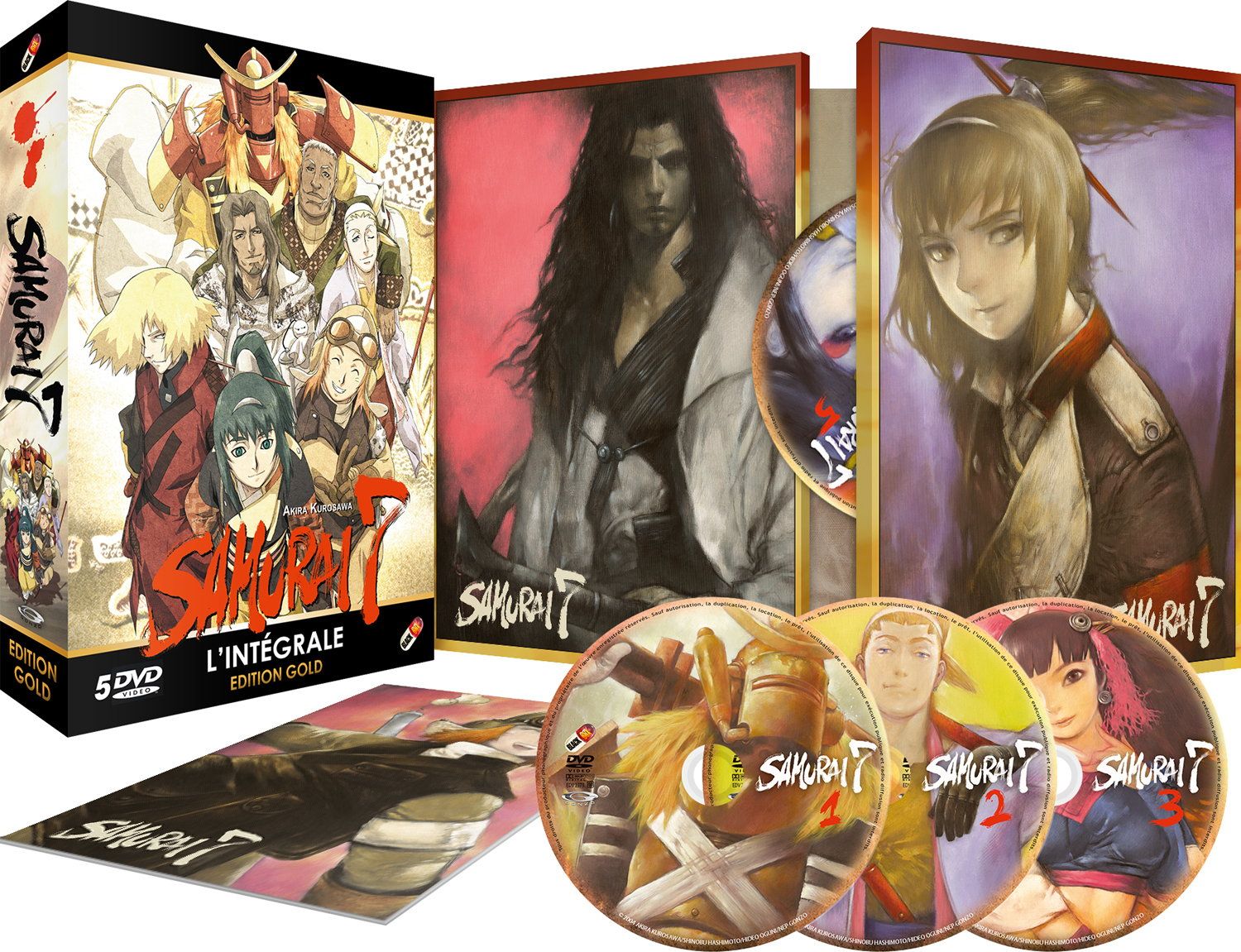 Samurai 7 - Intégrale - Edition Gold - Coffret DVD + Livret