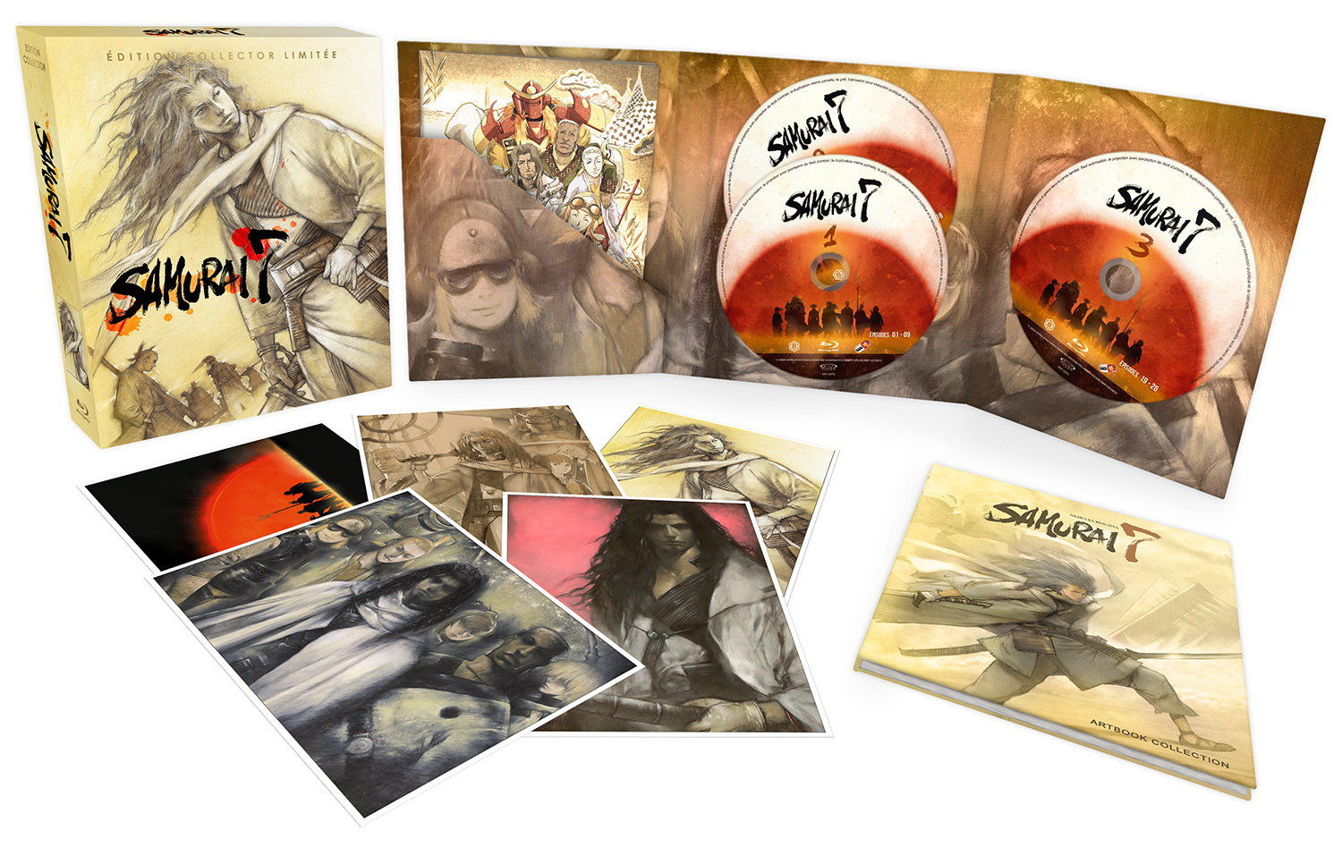 Samurai 7 - Intégrale - Edition Collector Limitée - Coffret Blu-ray