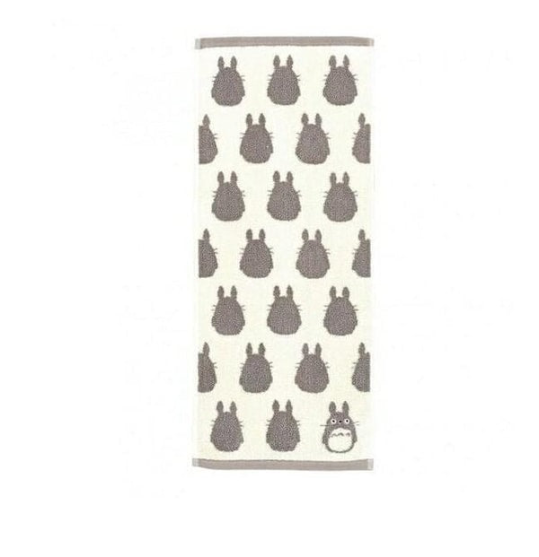 Ghibli - Mon Voisin Totoro - Serviette Silhouette Gros Totoro 33x80cm - flash vidéo