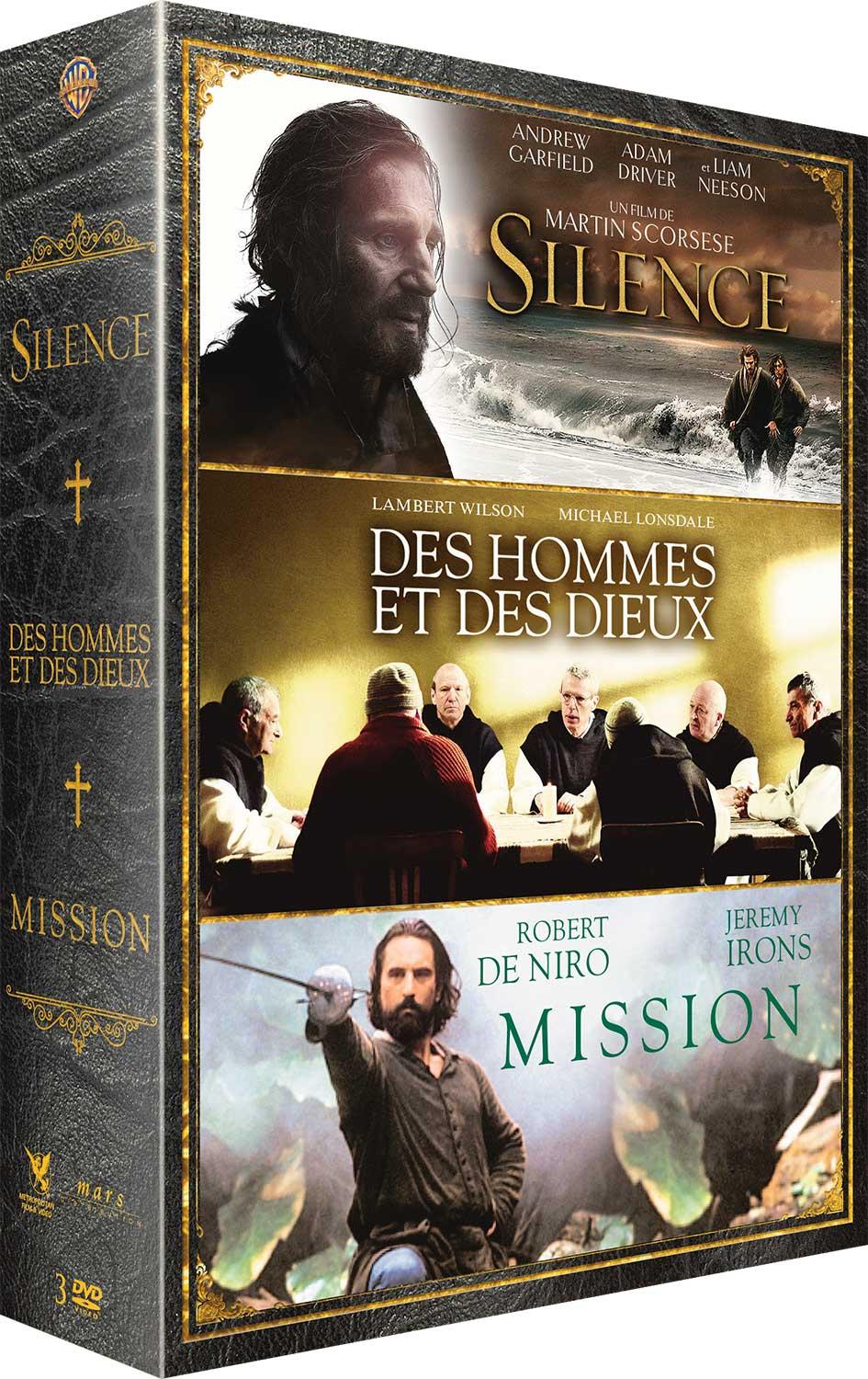 Silence + Des hommes et des dieux + Mission [DVD]