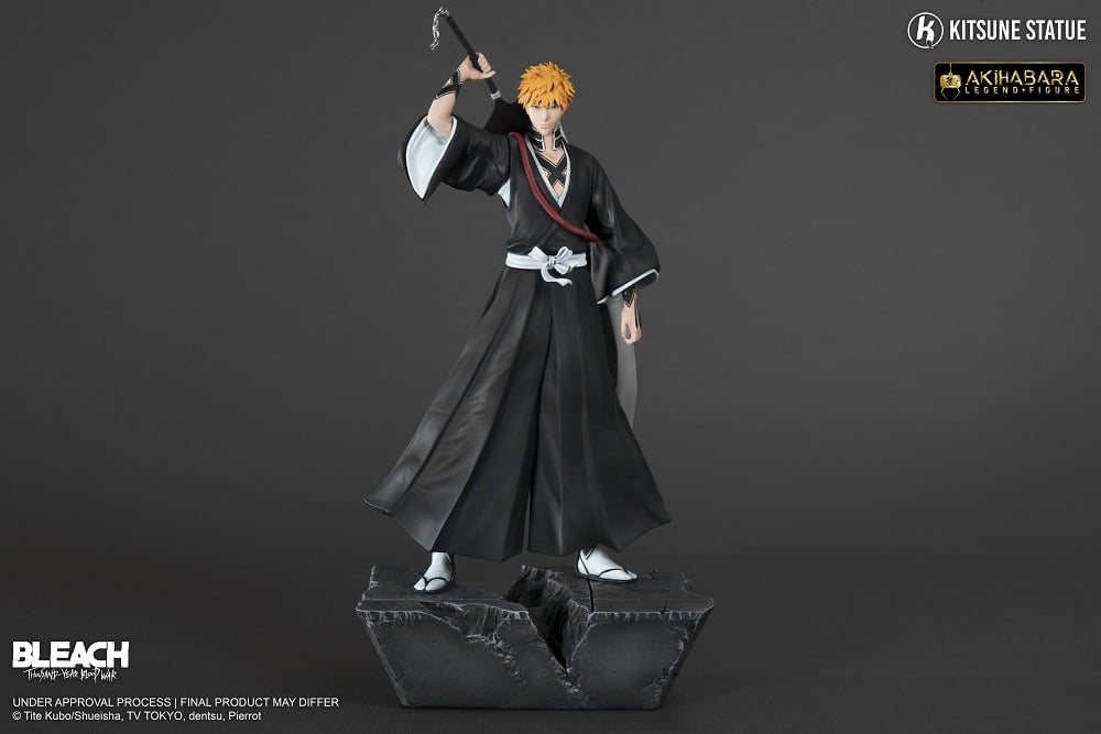 Legend Figure - Bleach : Thousand-Year Blood War - Ichigo Kurosaki 1/4 Statue 30cm - flash vidéo